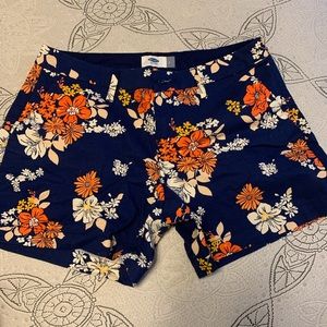 Old navy floral shorts
